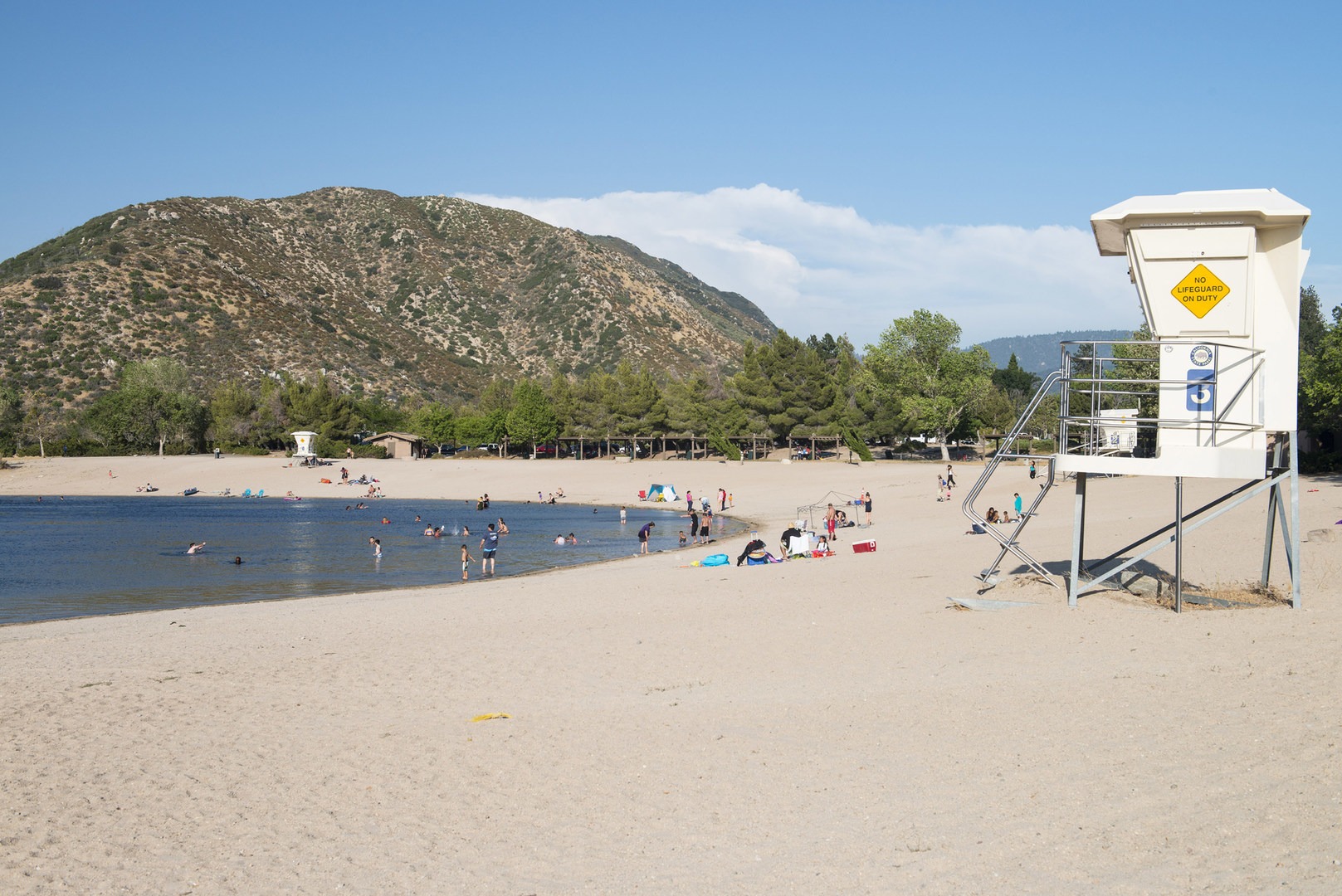Silverwood Lake Swim Beach Outdoor Project