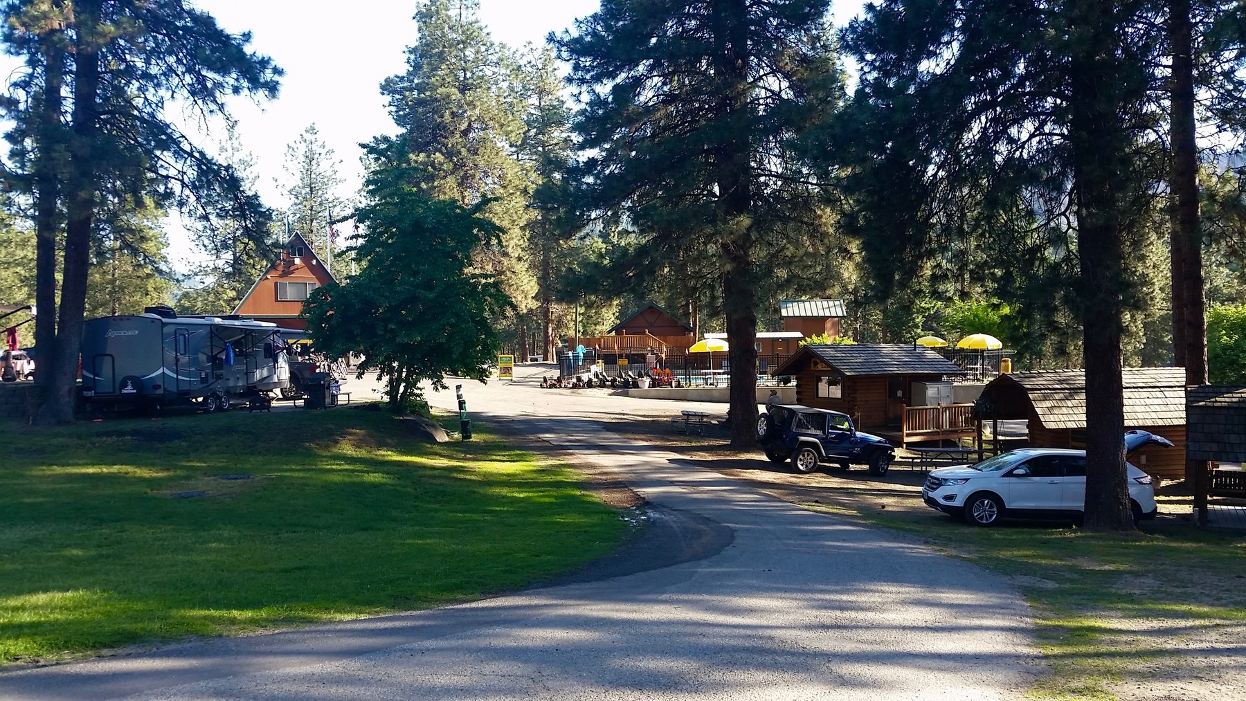 Leavenworth Pine Village KOA Campground Outdoor Project