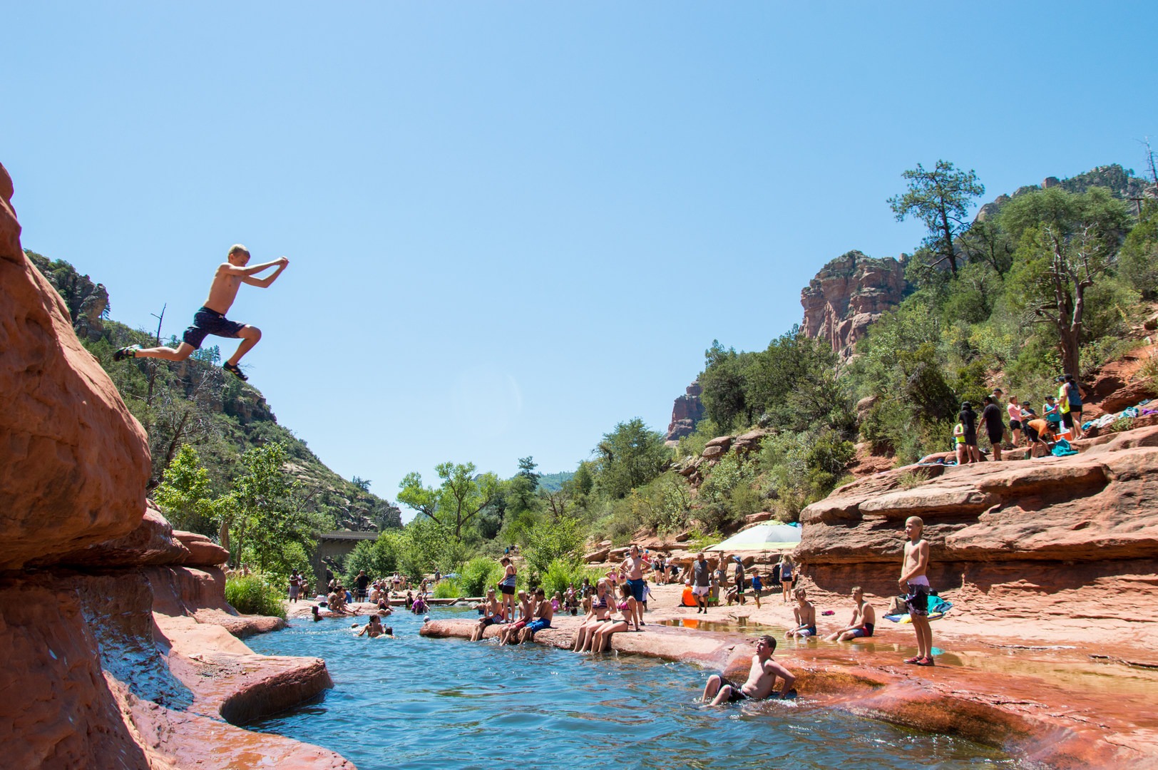 Slide Rock Swimming Hole Outdoor Project