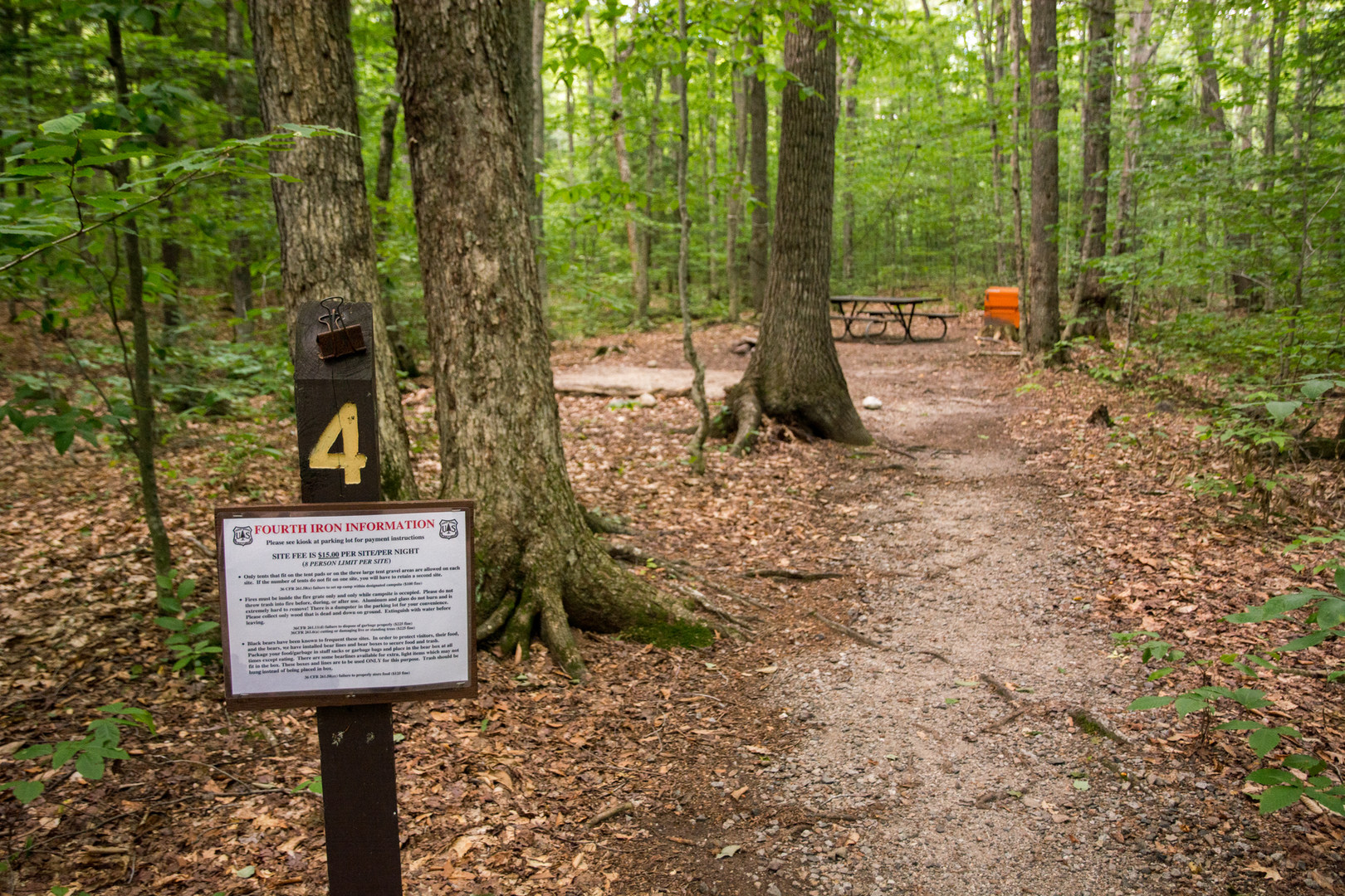 Fourth Iron Campsites Outdoor Project