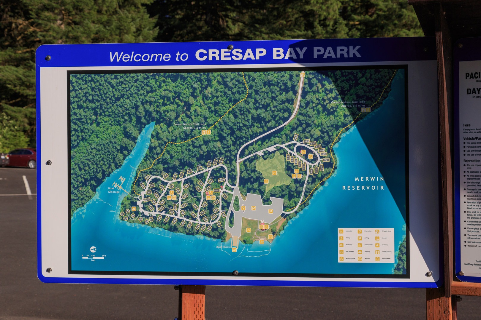 Cresap Bay Recreation Area Campground Outdoor Project