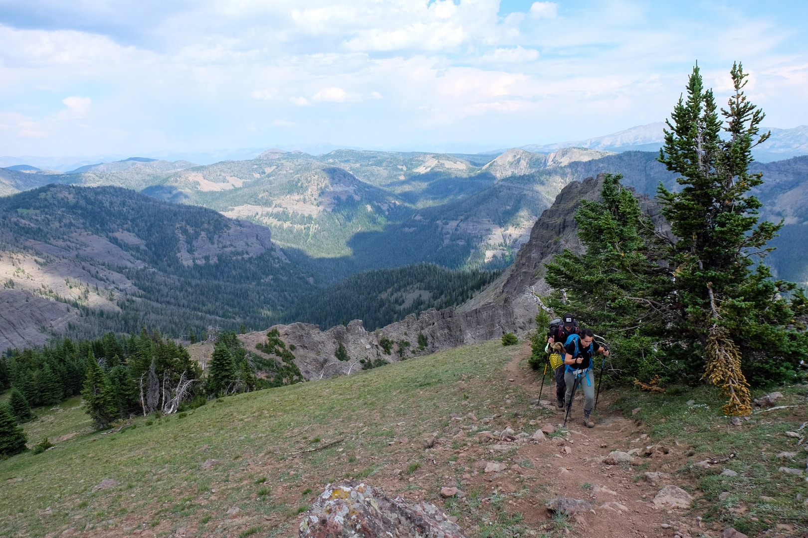 best backpacking trips in yellowstone