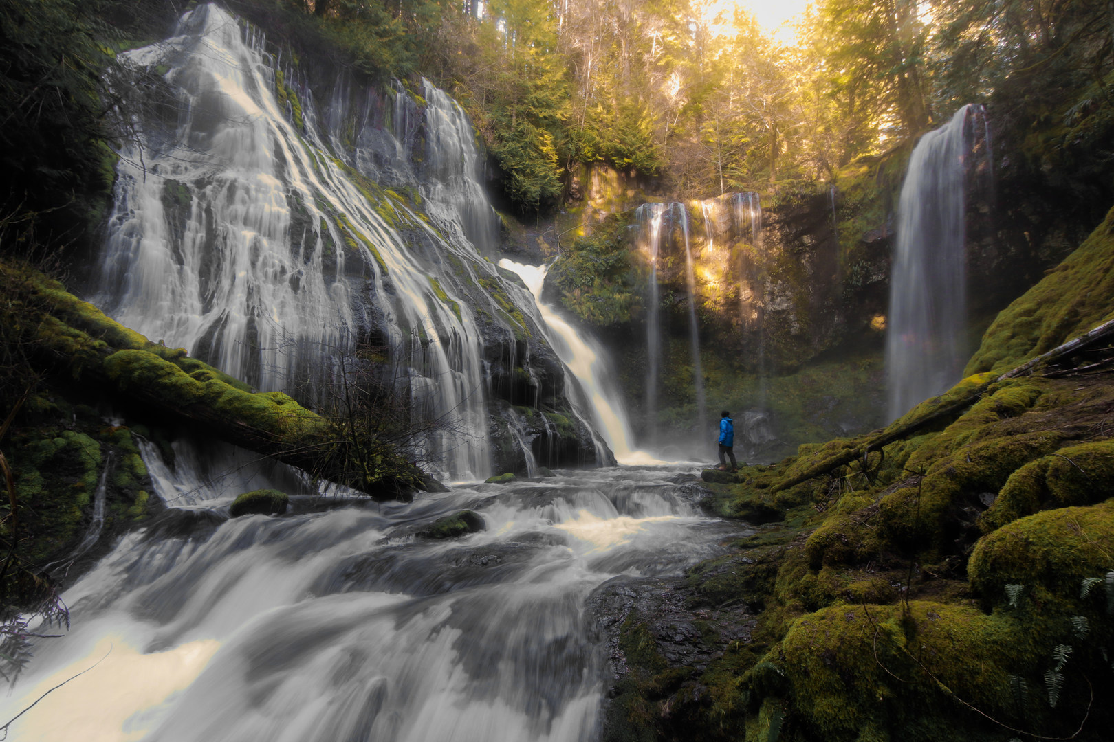 Waterfalls on the Washington Side of the Columbia River Outdoor