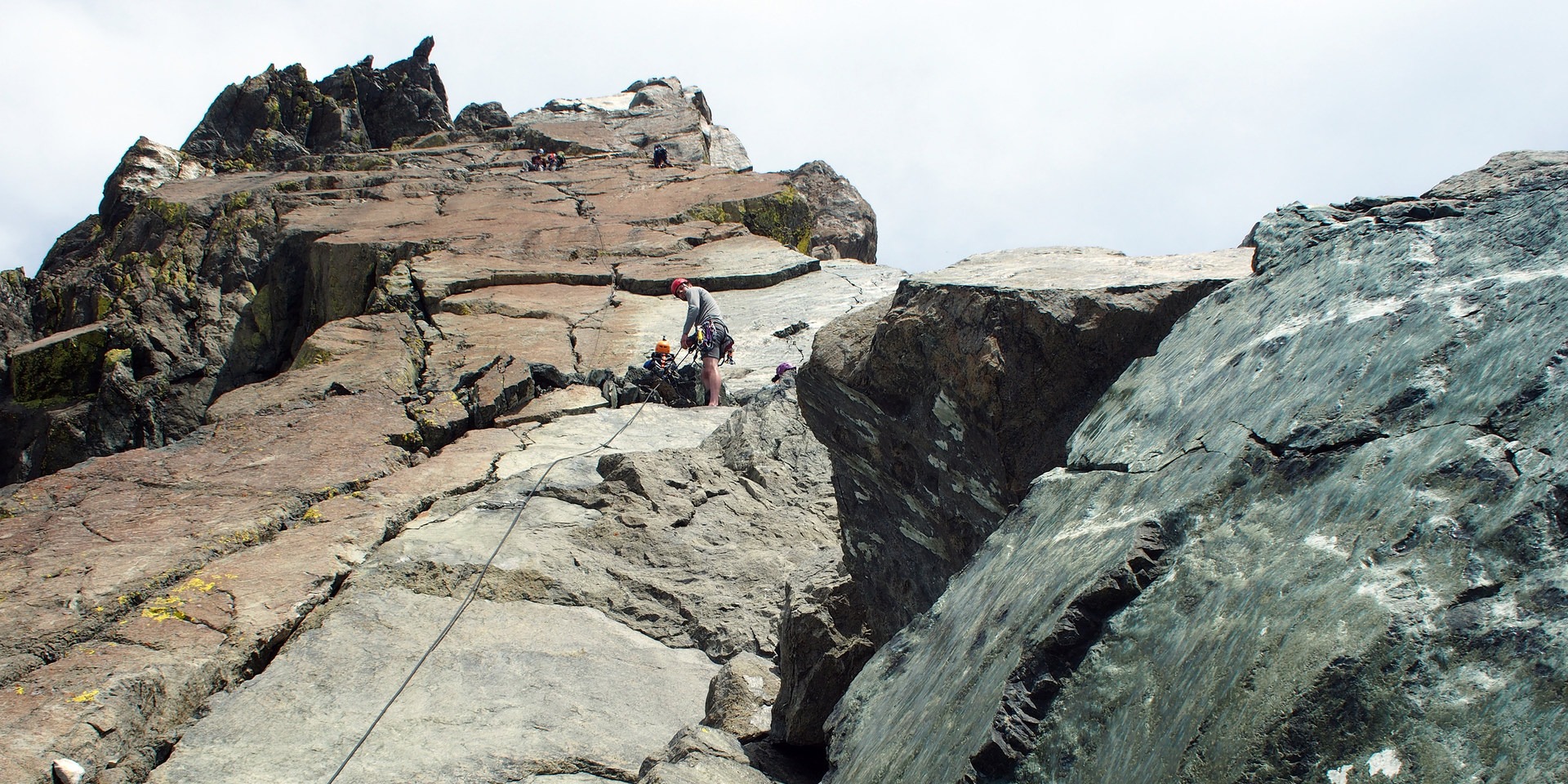 Nearing top of pitch 1.