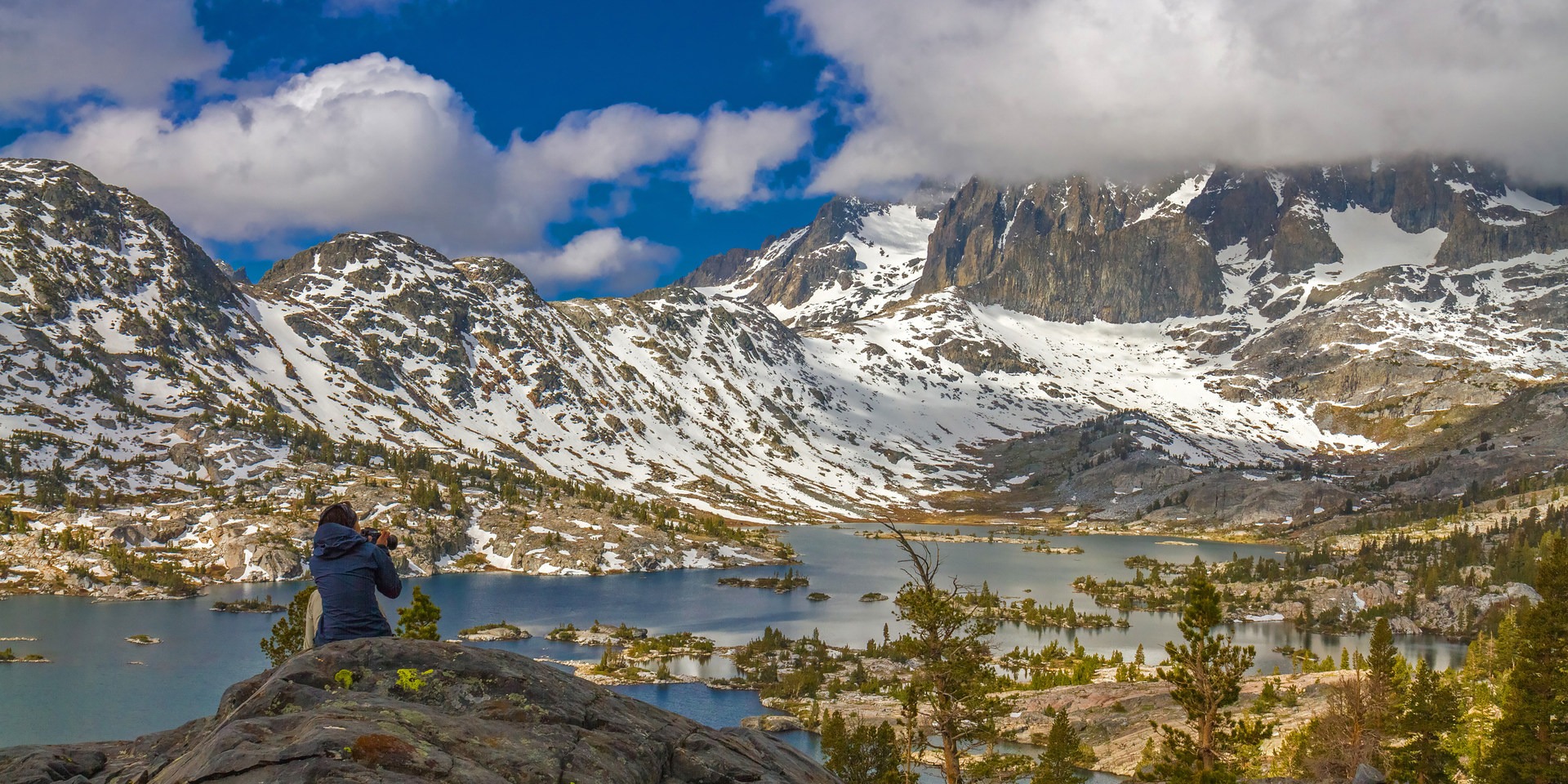 Viewpoint over Garnet Lake.