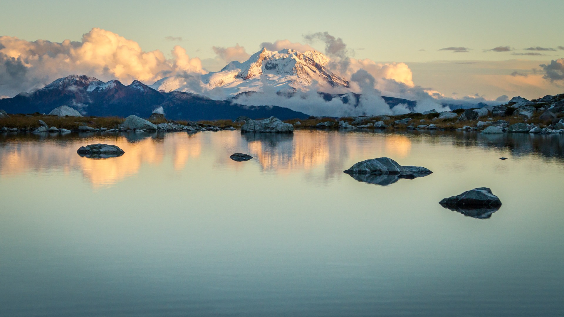 Mount Garibaldi to the south.