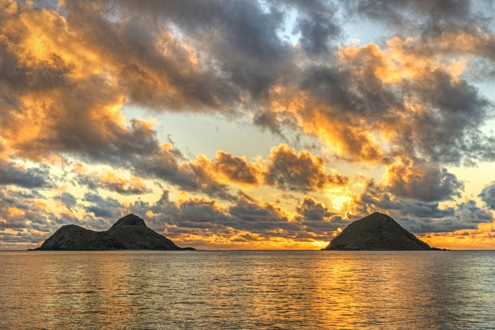 Breathtaking sunrises are the norm here.