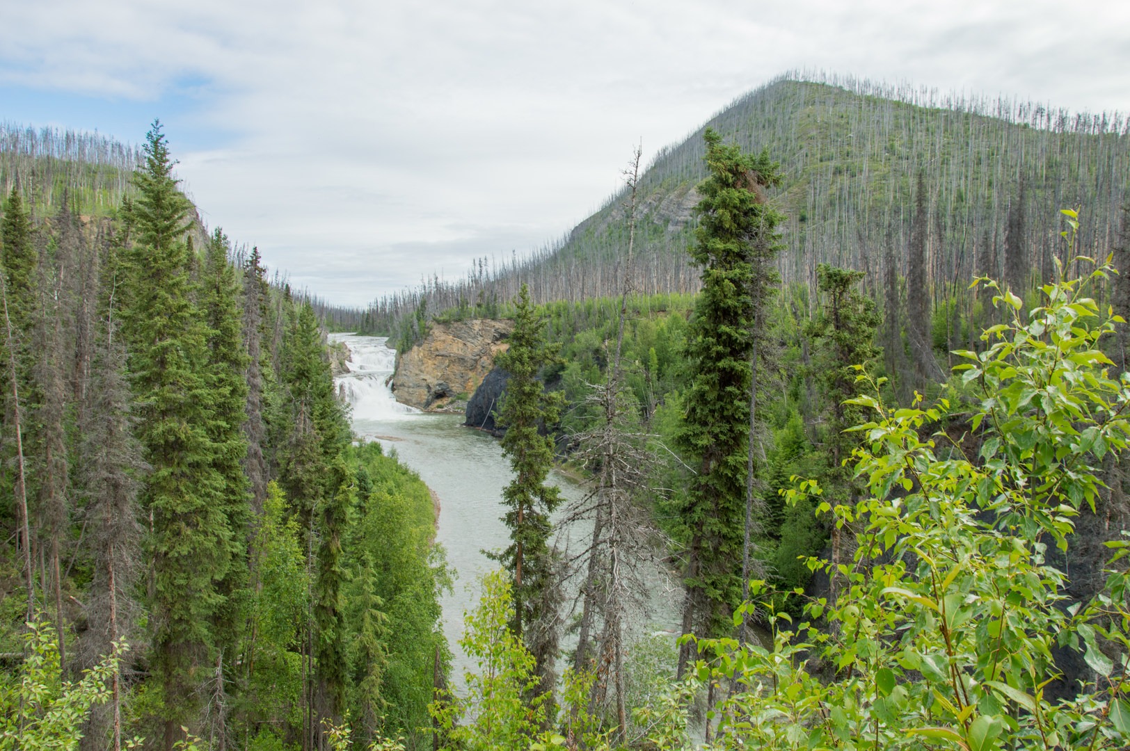 View from the drive-up overlook.