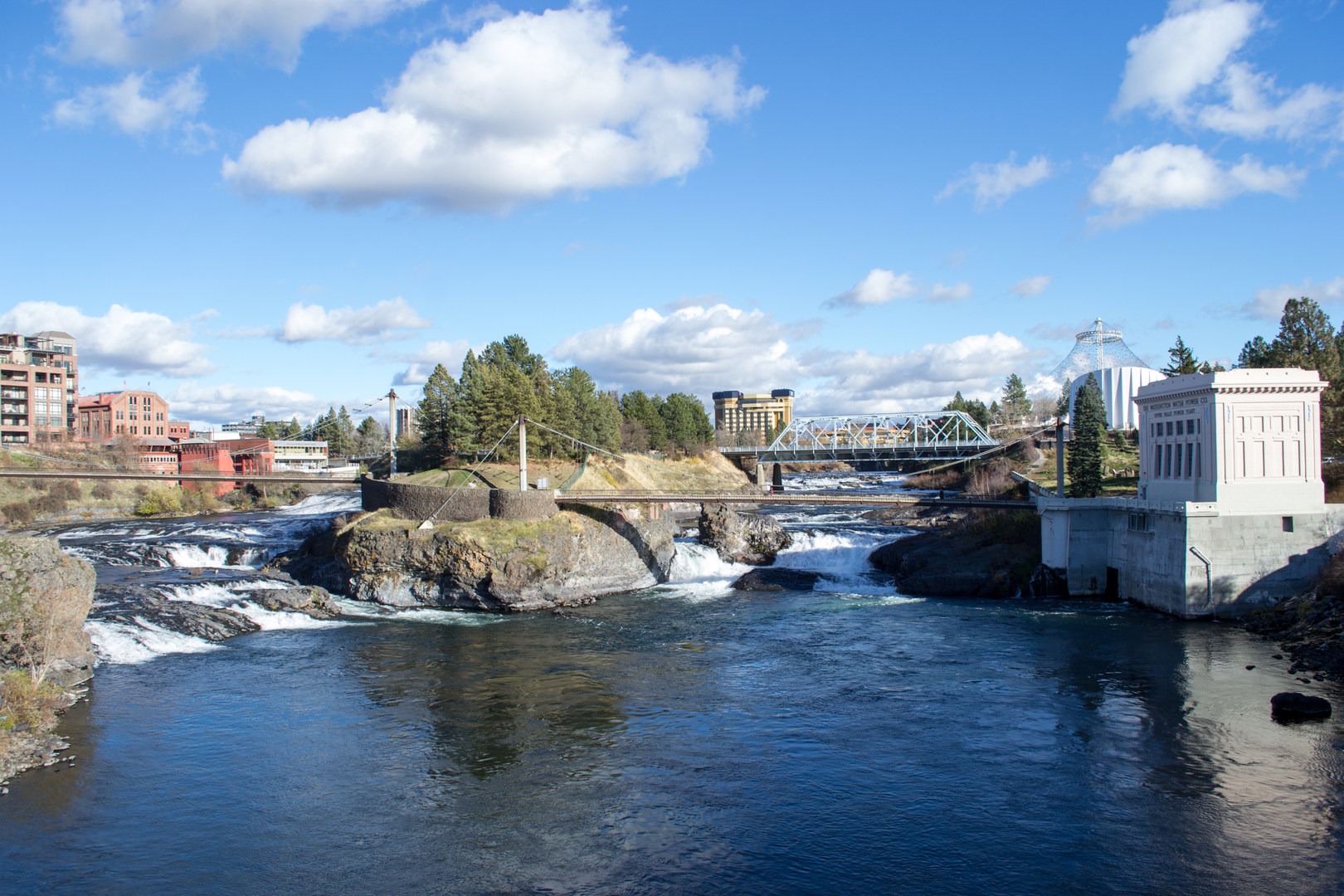 Upper Spokane Falls.