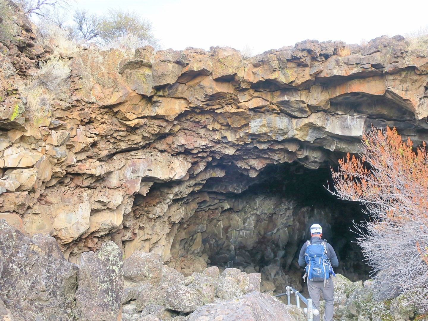 Entering Skull Cave.