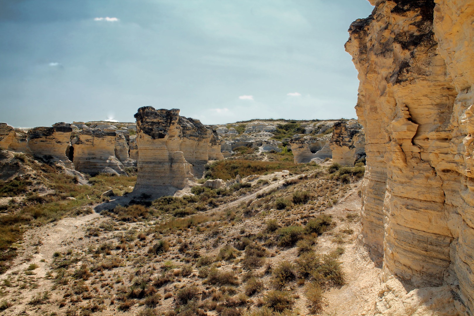 The Castle Rock formations.