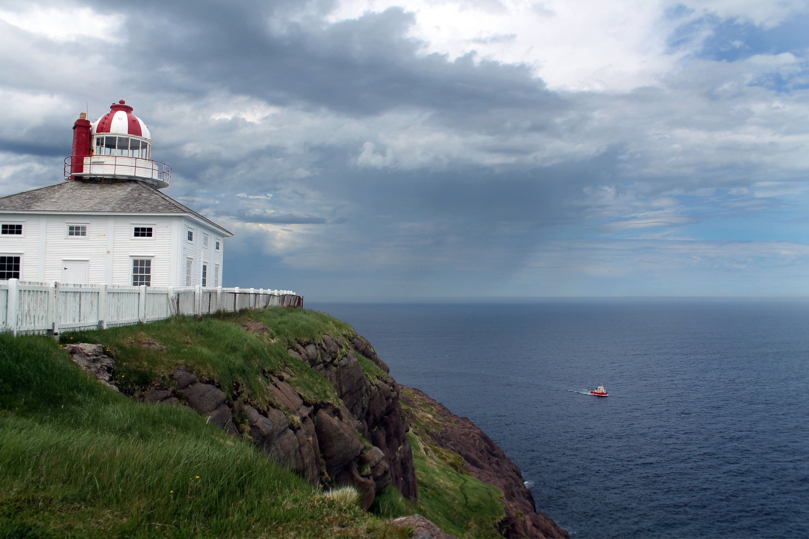 The Cape Spear Lighthouse.