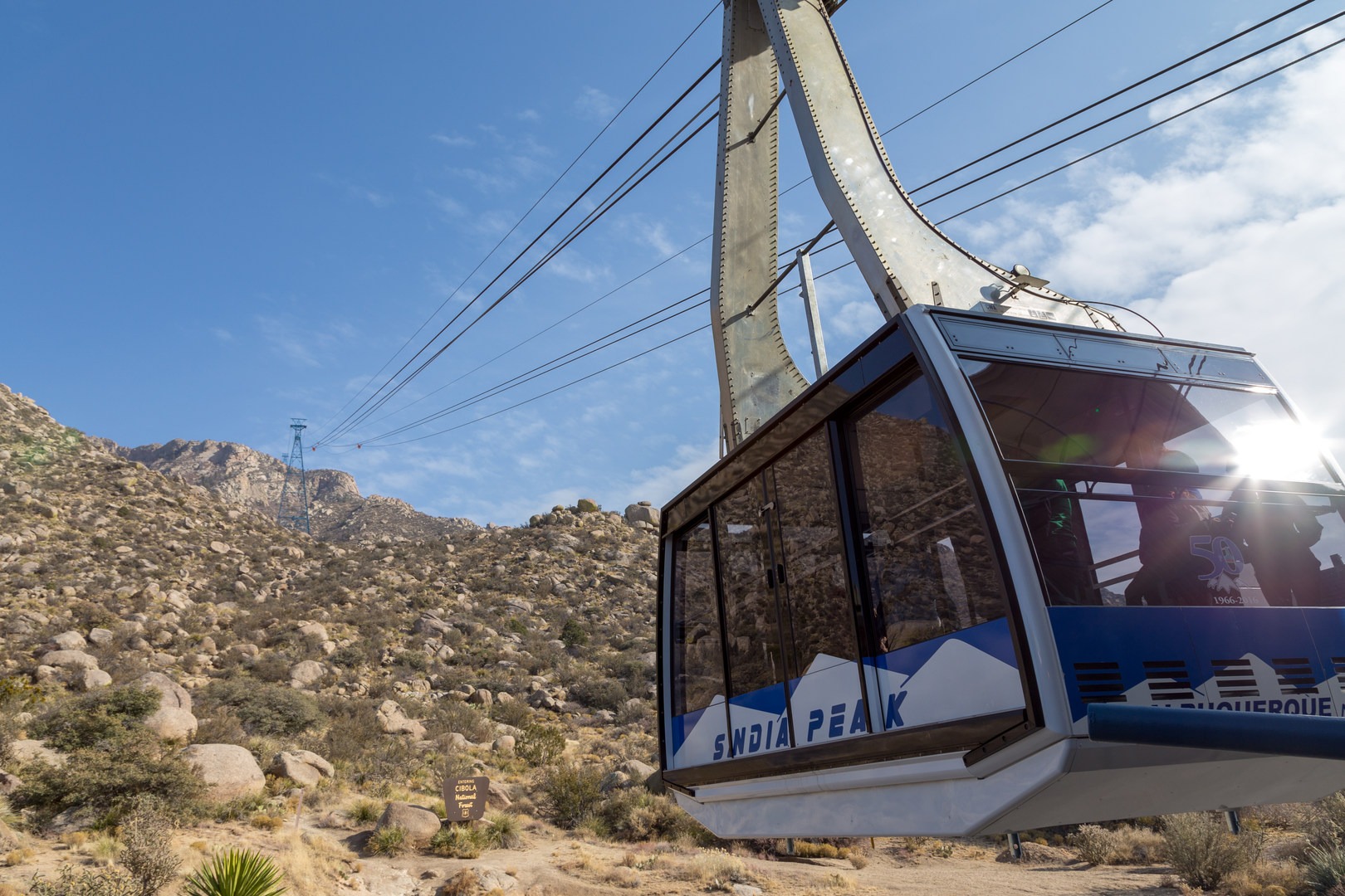Sandia Peak Tramway.