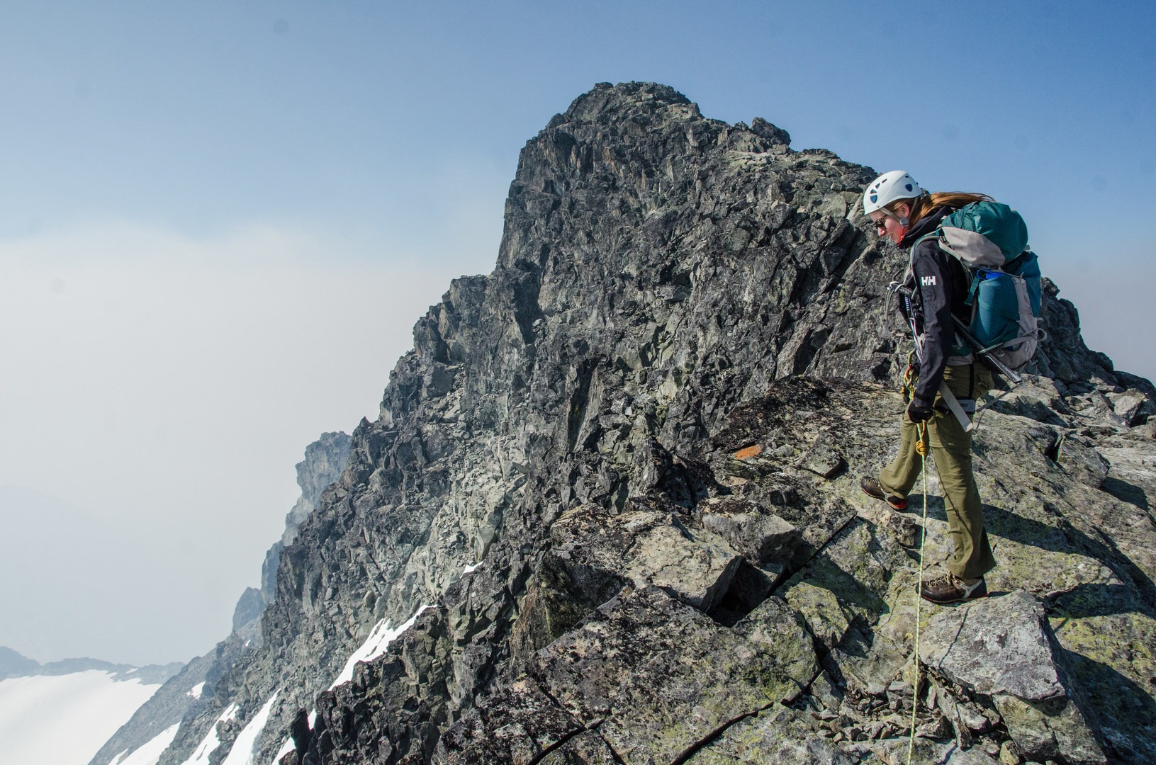 Mount Matier summit ridge.