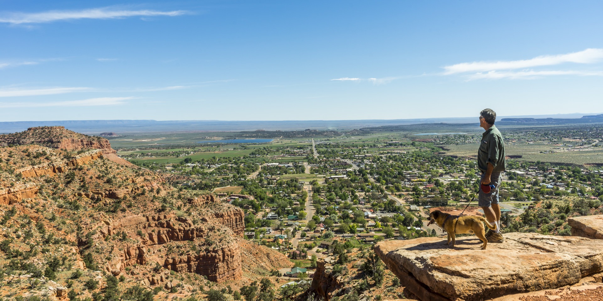 Overlooking Kanab and the Arizona Strip.