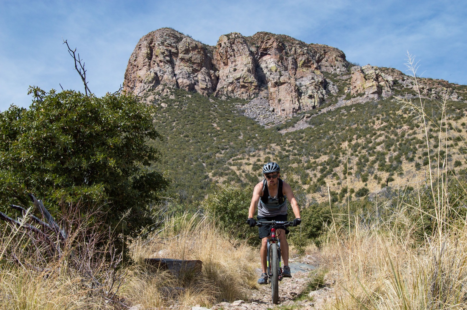 It can be hard to look at the trail because the views are so nice.