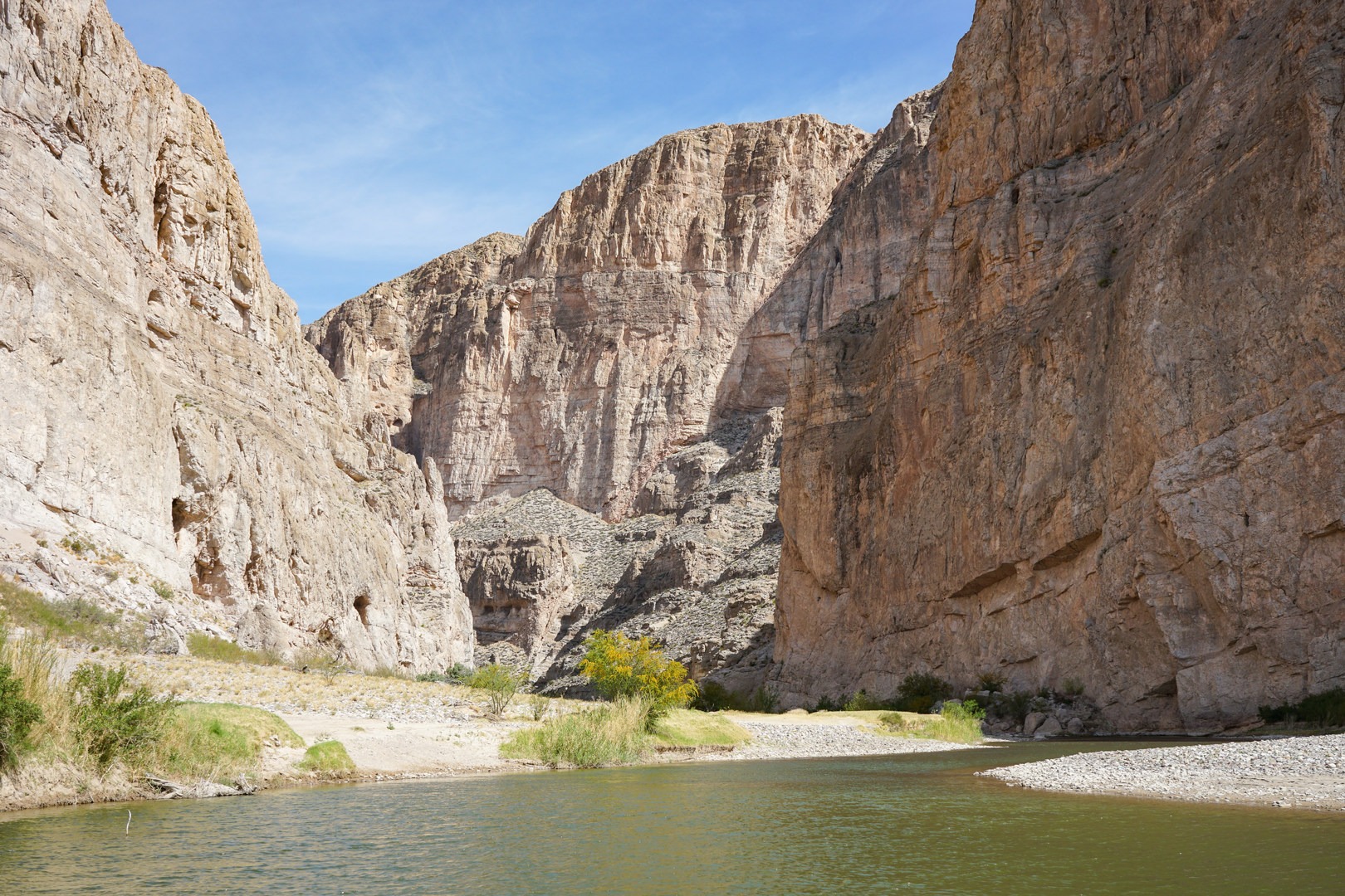 Boquillas Canyon of the Rio Grande.