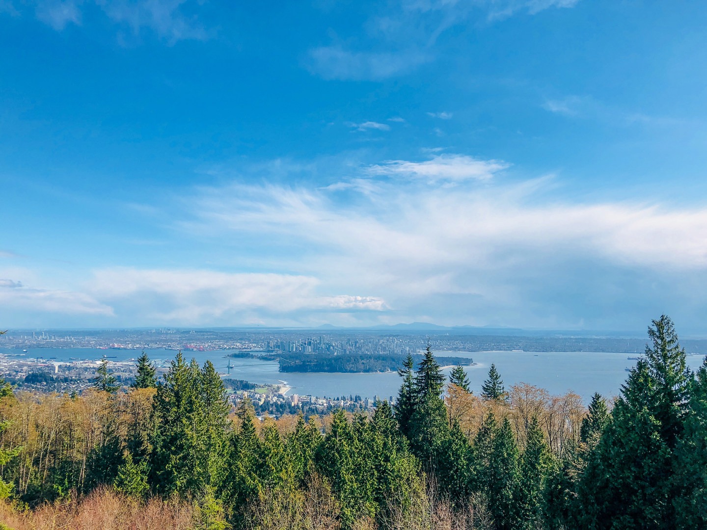 The views across Vancouver are the main attraction.