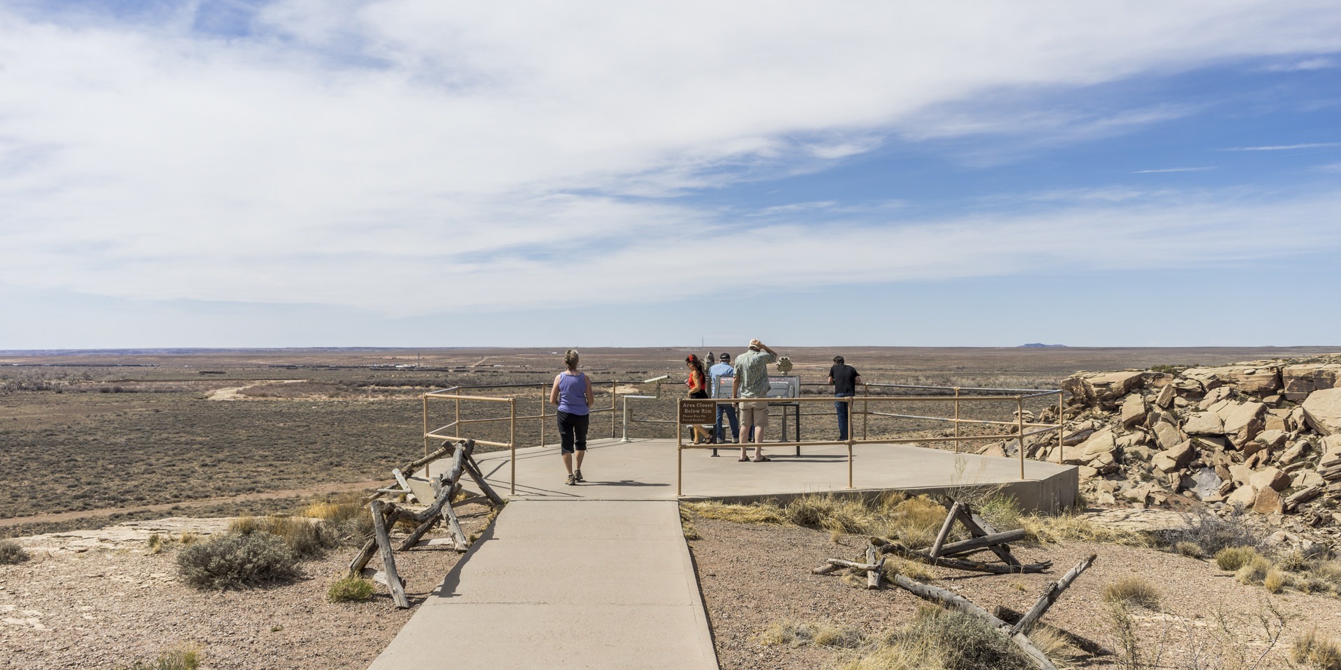 Newspaper Rock overlook.