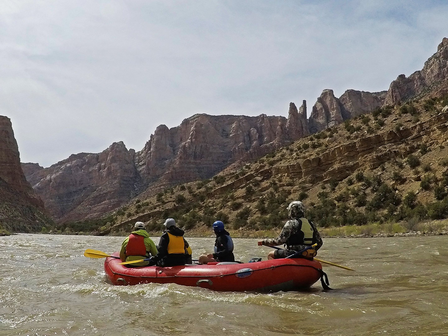 The Split Mountain Canyon section of the Green River.
