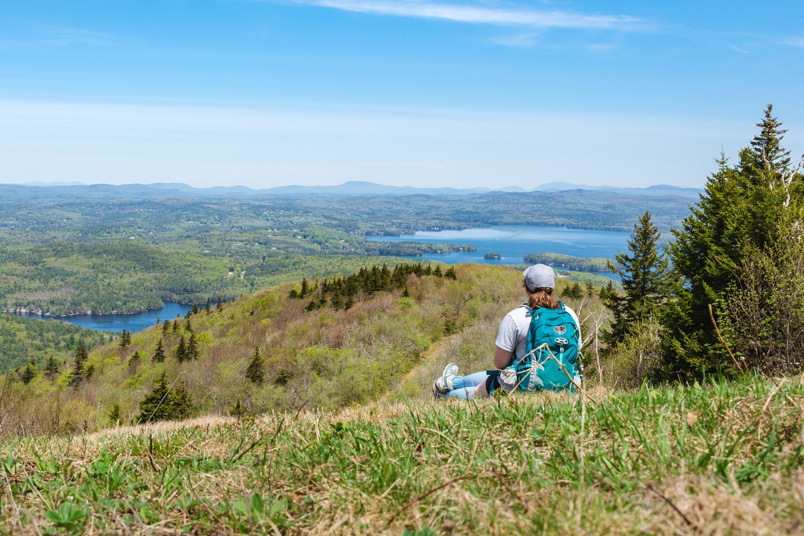 View from a Mount Sunapee ski trail.