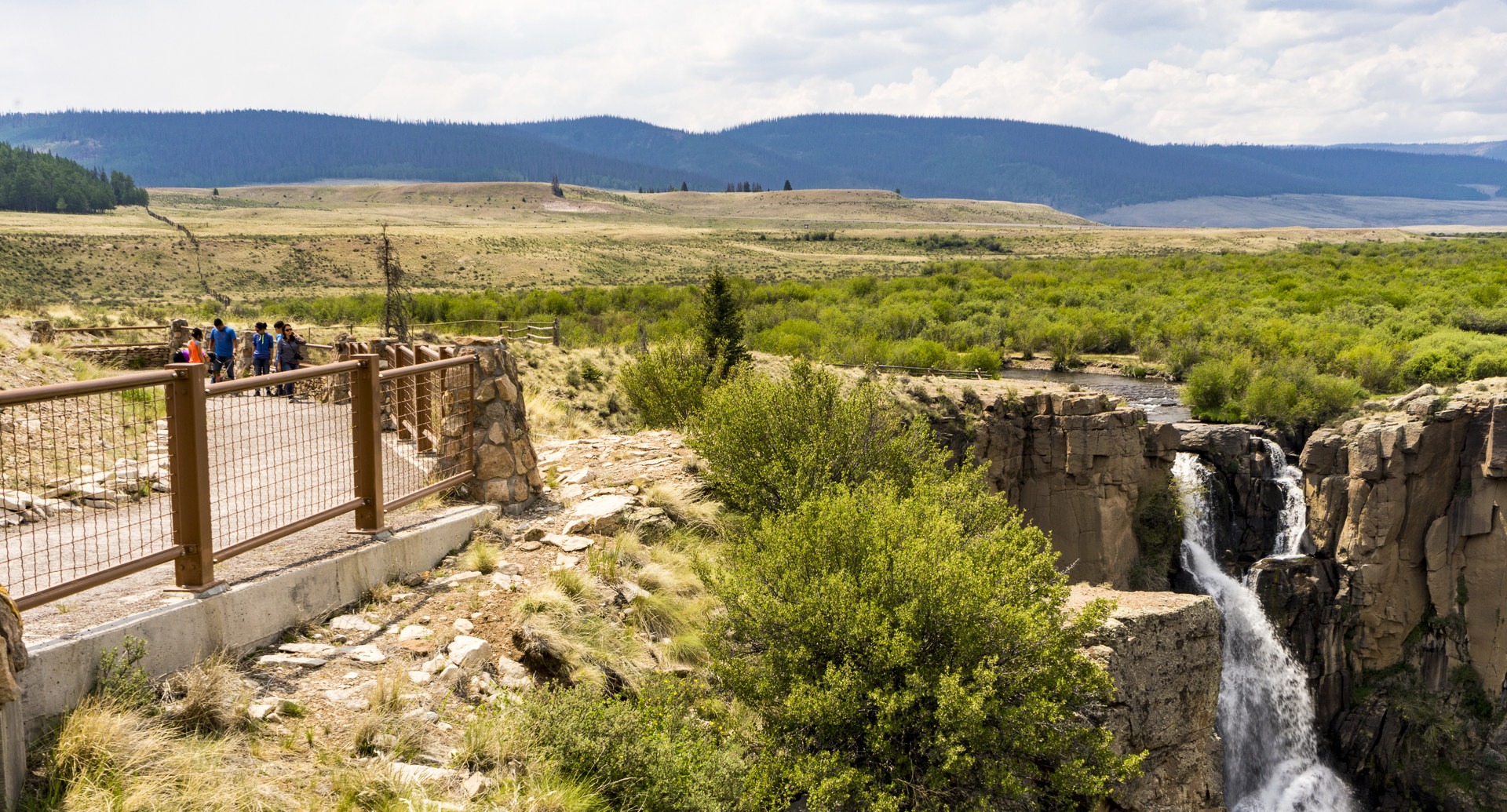 North Clear Creek Falls.