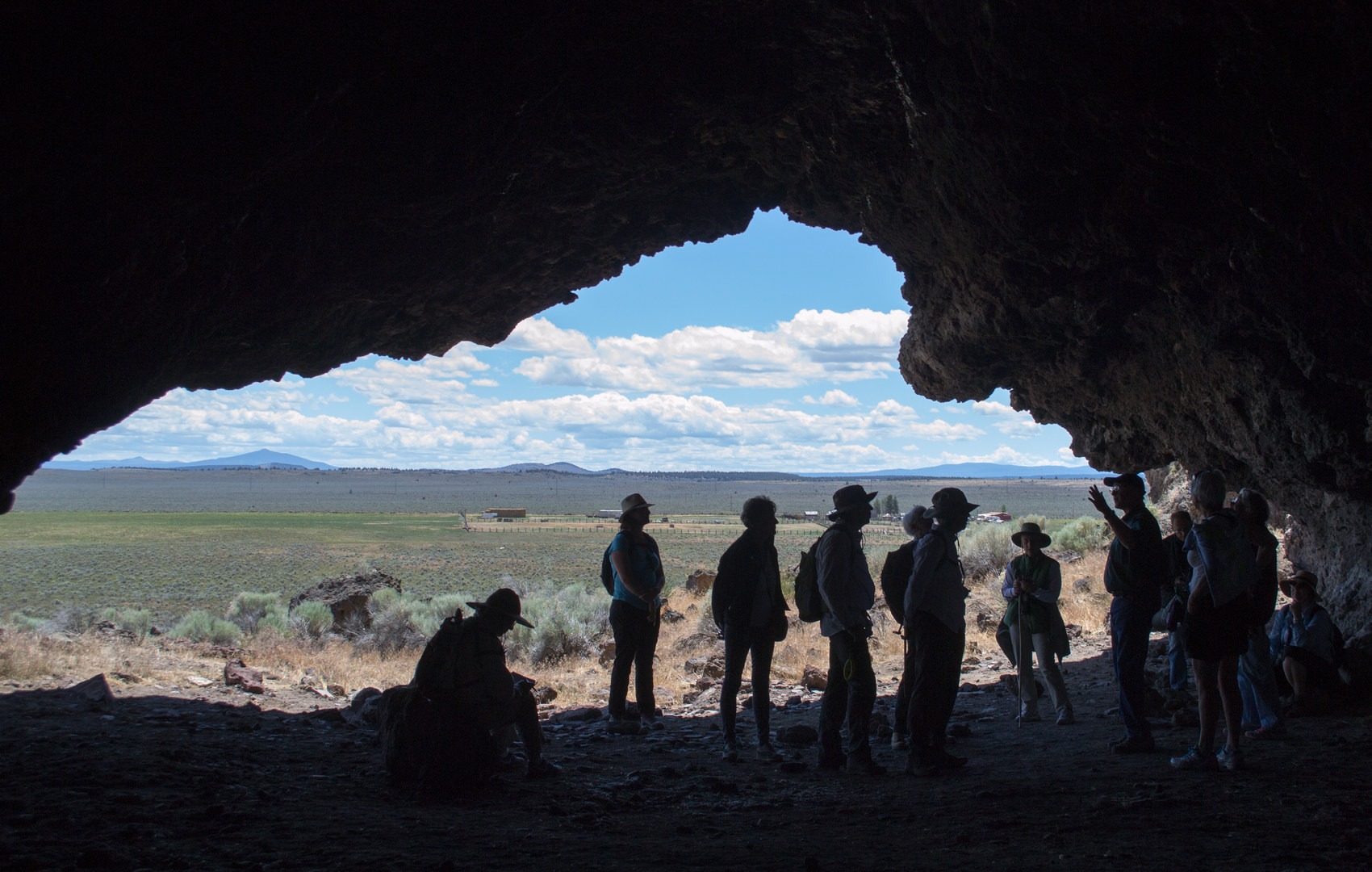 Fort Rock Cave.