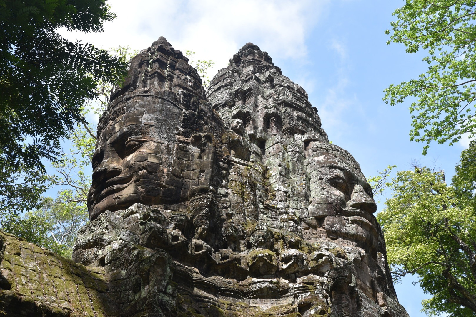 North Gate of Angkor Thom.