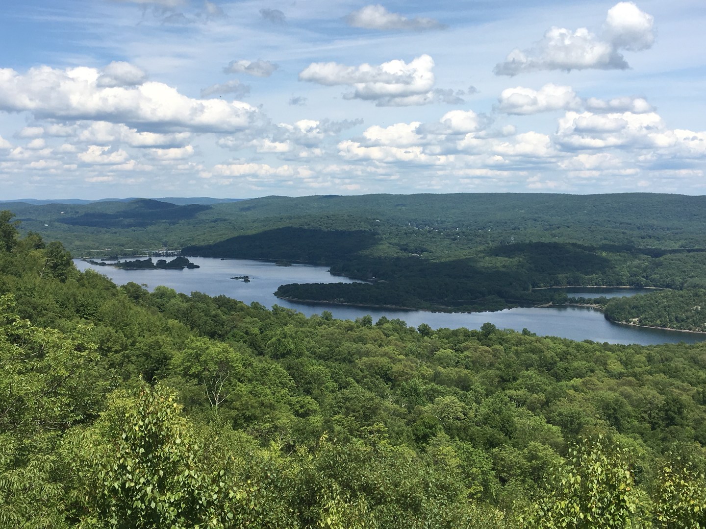 View looking northeast from Windbeam Mountain.