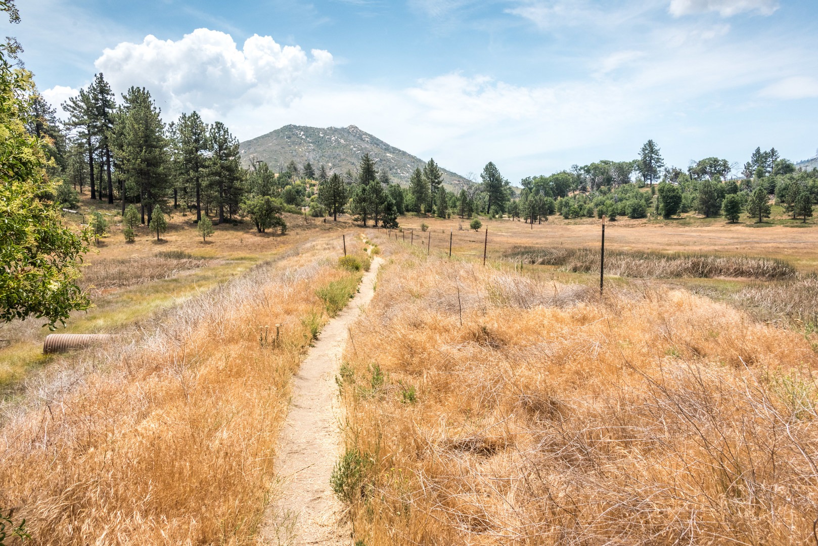 View of Stonewall Peak on the return trip.