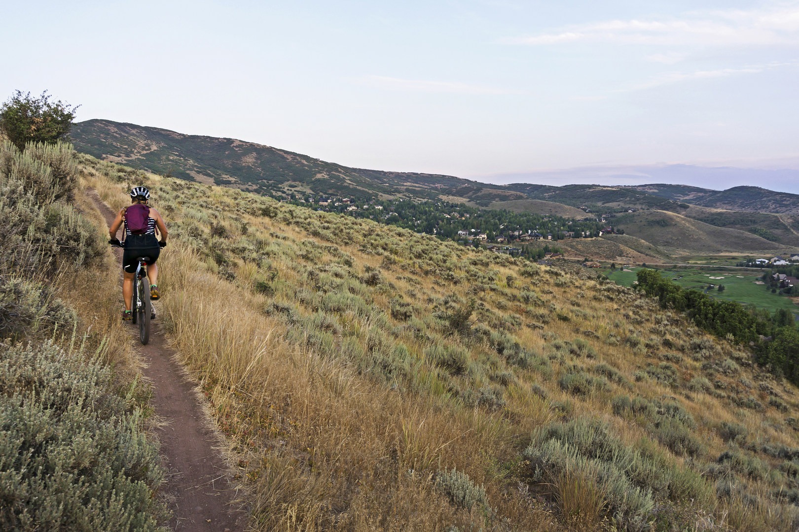 Great views from the ride.