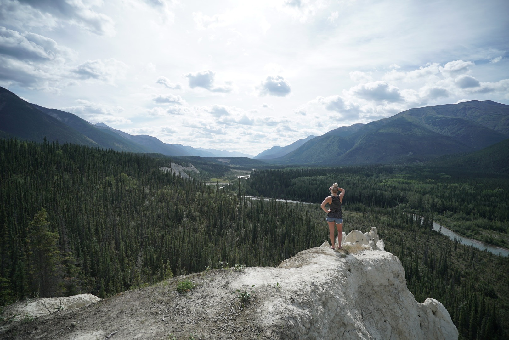 View of Trout River Valley.