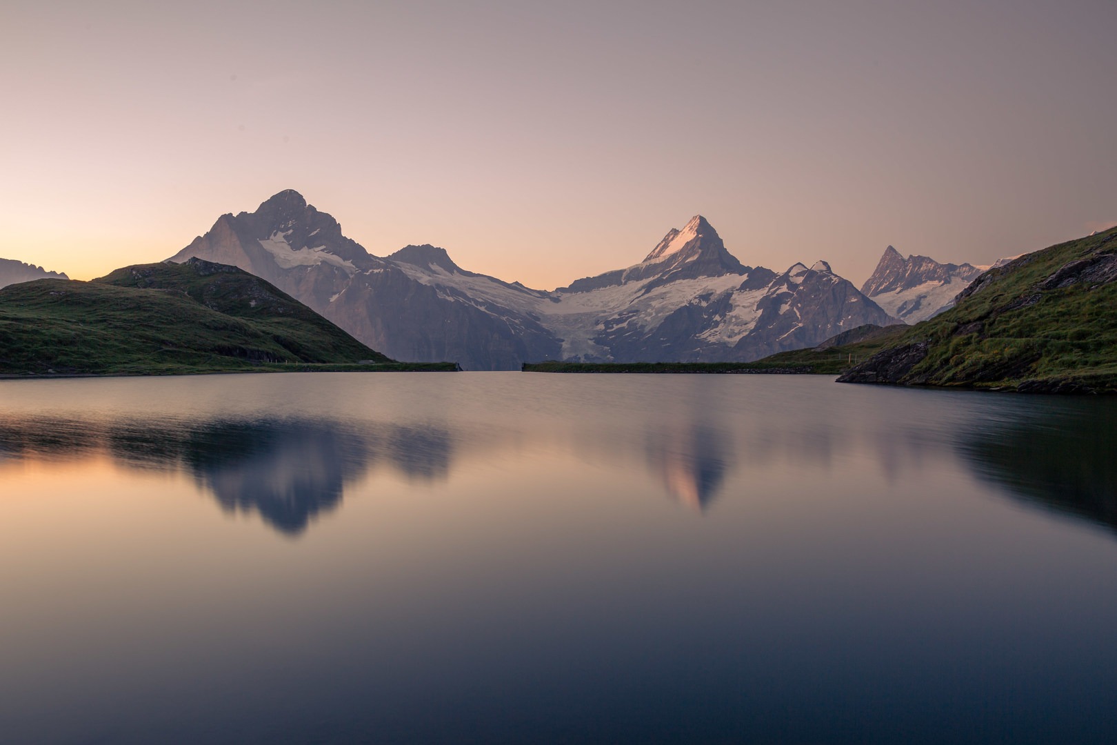 Bachsee at sunrise is spectacular.