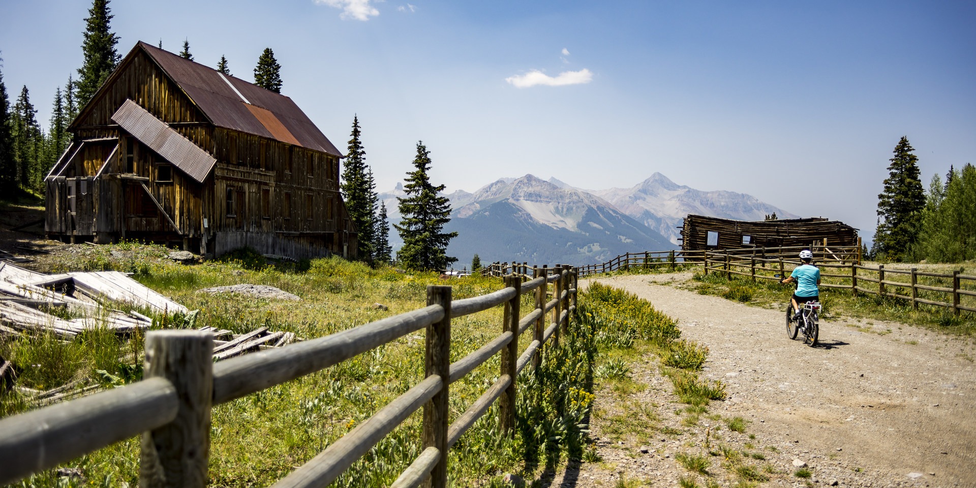 It is a great bike ride up to the ghost town.