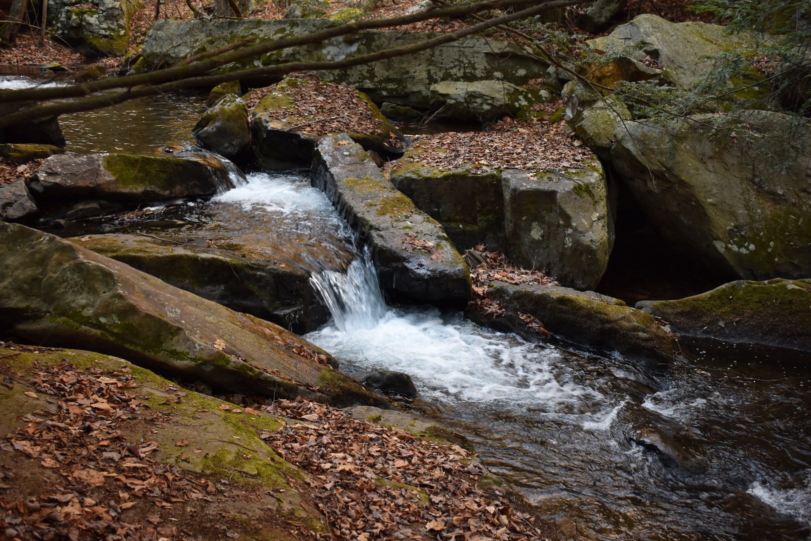 Water features often change depending upon rainfall.