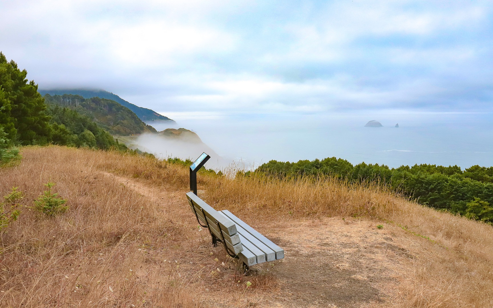 Morning views from atop the Fern Trail.
