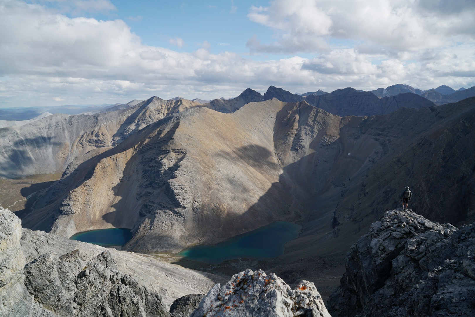 View from the summit looking east.
