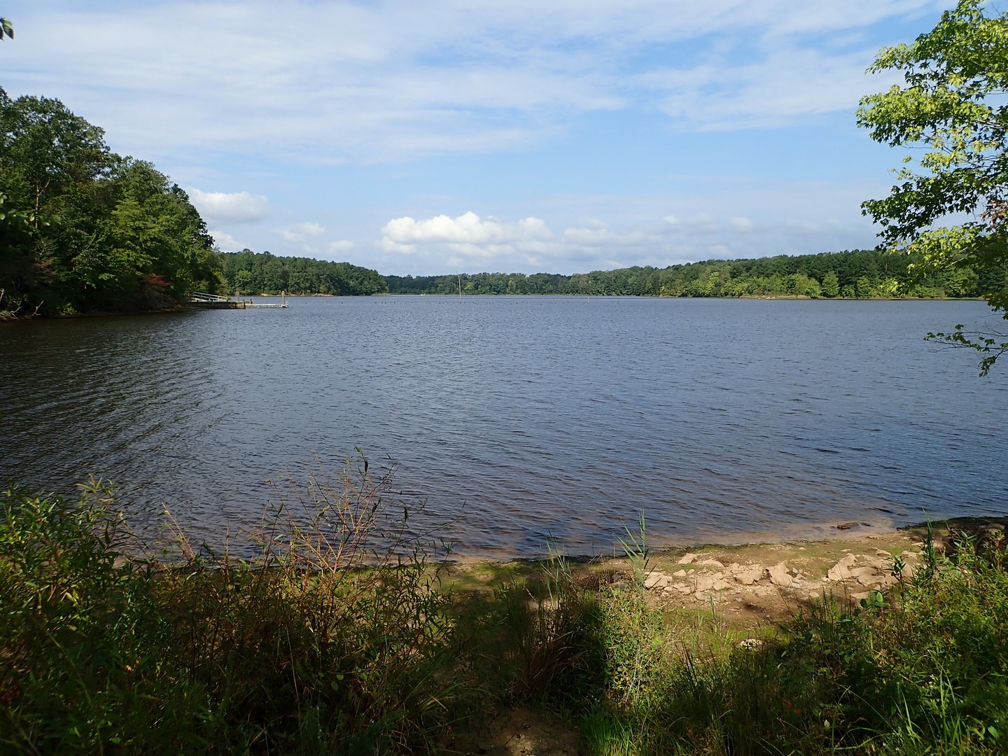 View of St. Mary's Lake.