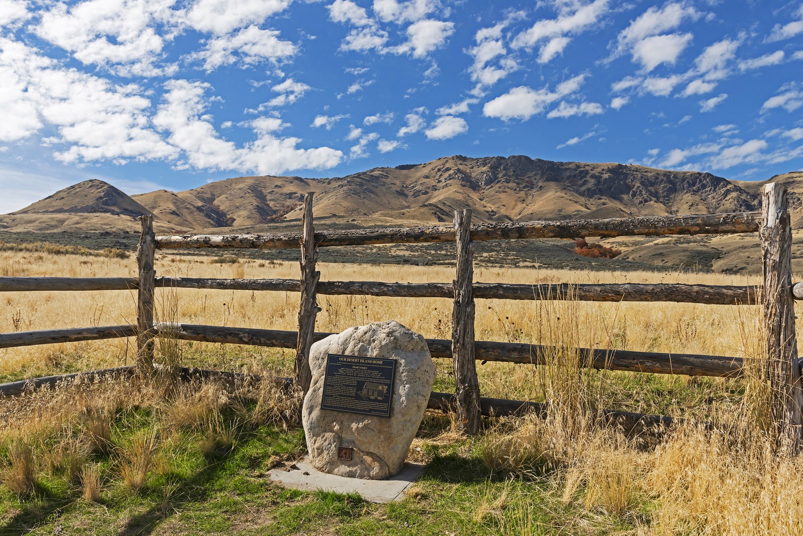 A memorial for the Frary family.