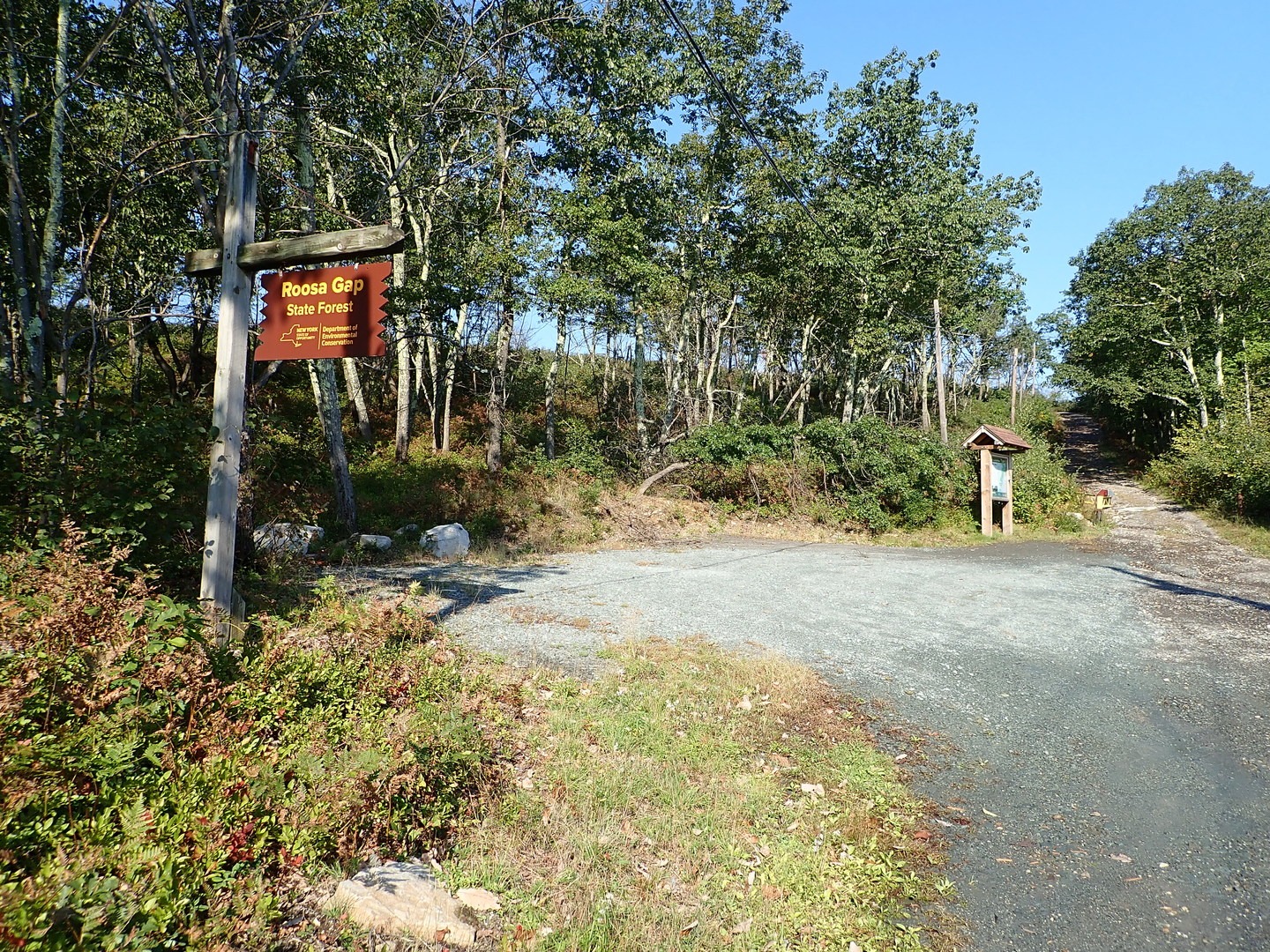 Southern trailhead.