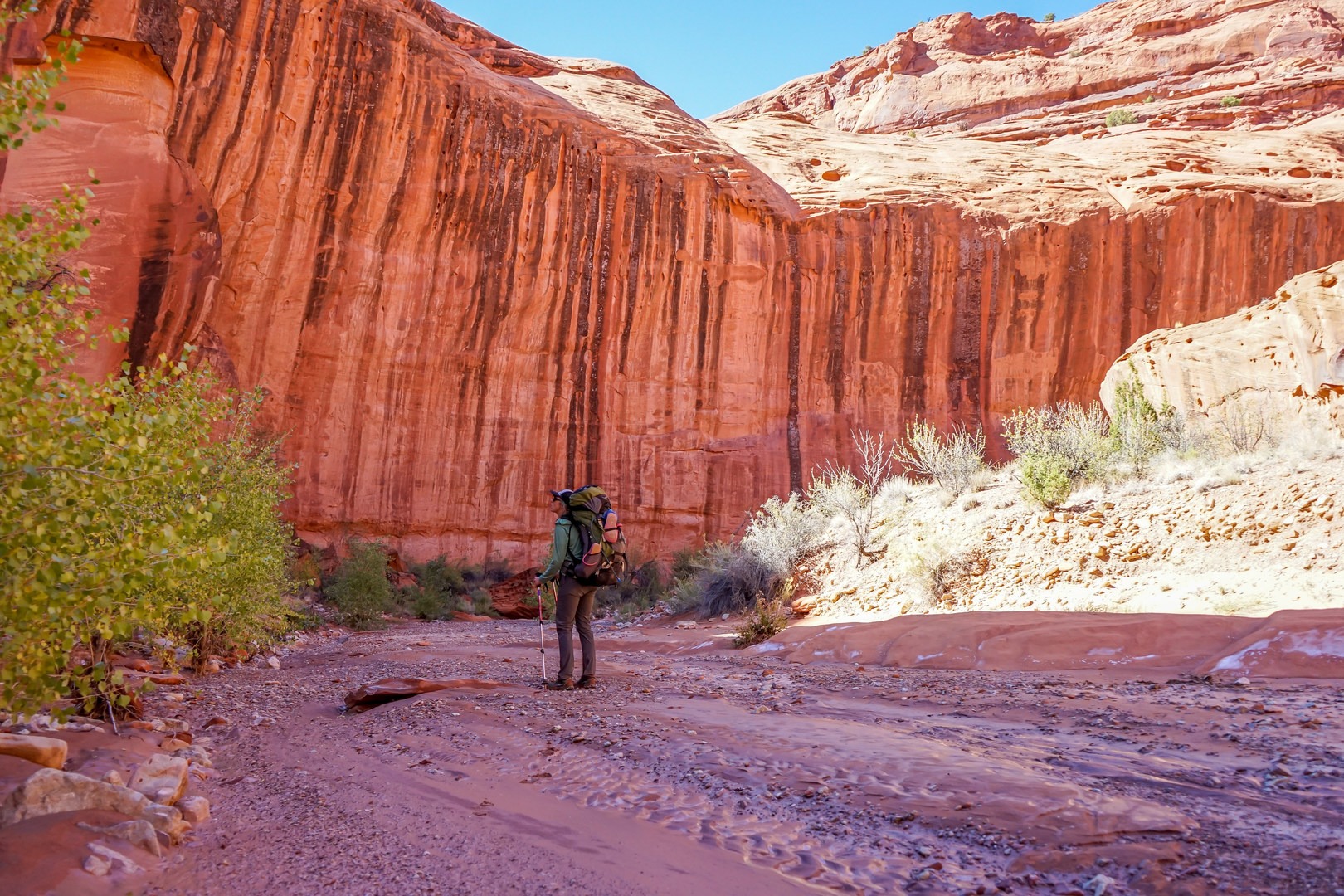 Beautiful walls of Choprock Canyon