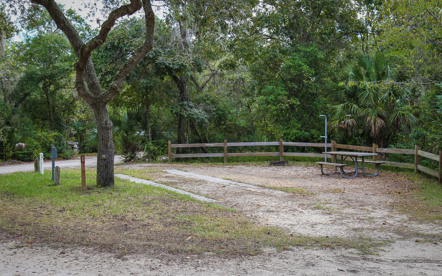 Several sites are pull-through sites.