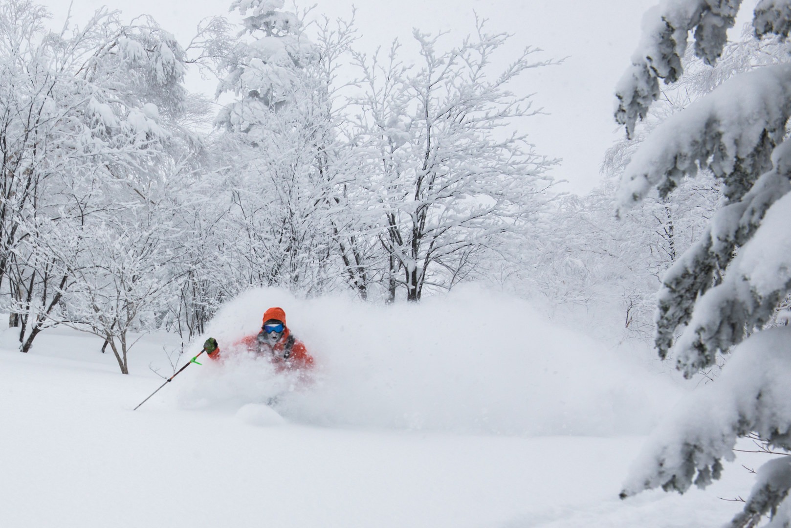 Well-earned turns at Mount Furano.