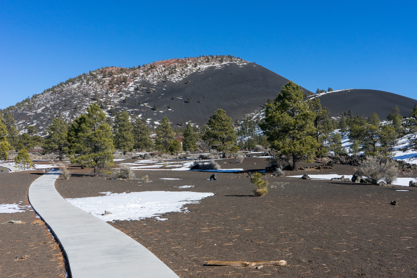 A nicely paved path with great views.