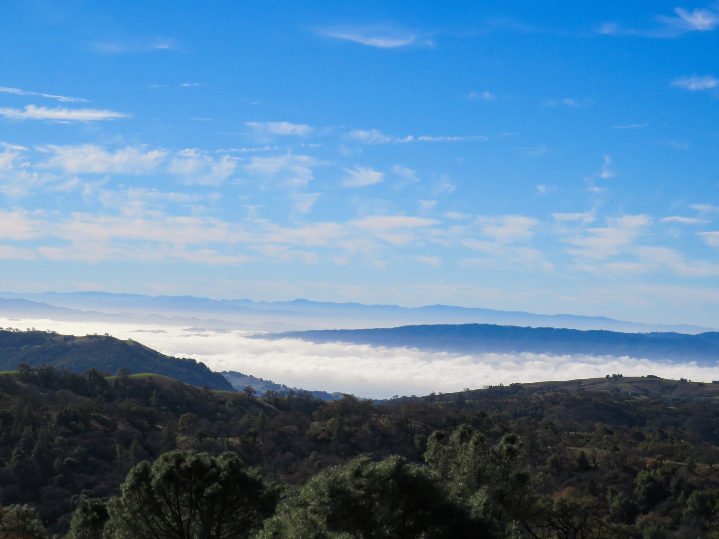 View to the west from Monument Trail.