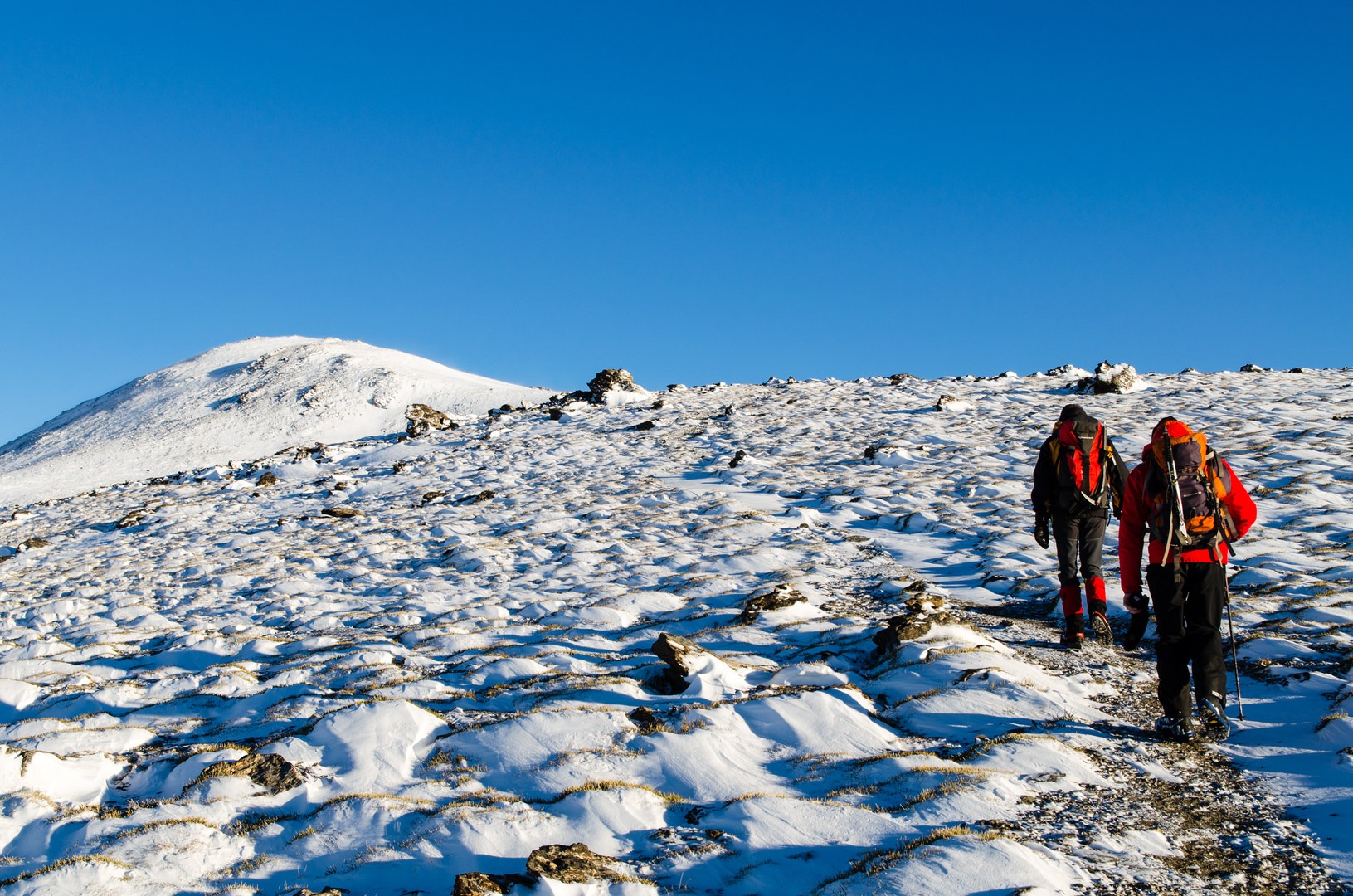 Cairns are plentiful in this area.