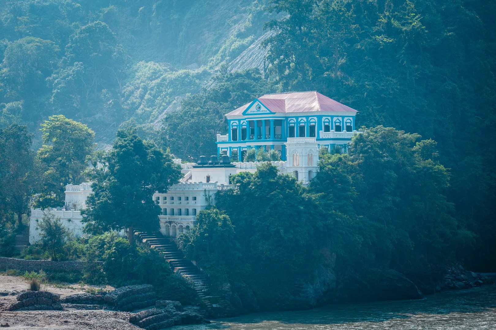 The structure of Rani Mahal, the "Taj Mahal of Nepal."