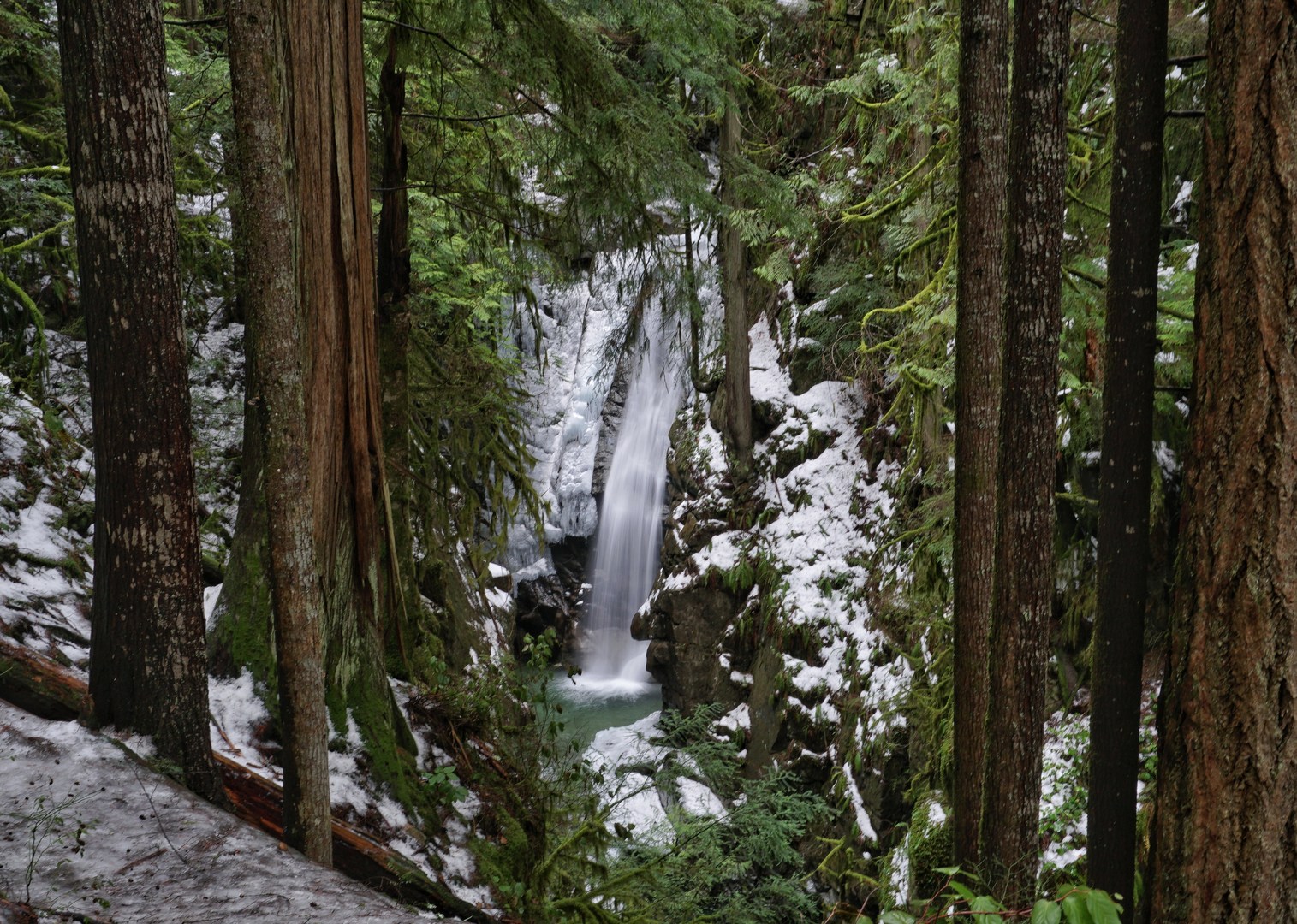 Main waterfall. Upper Cypress.