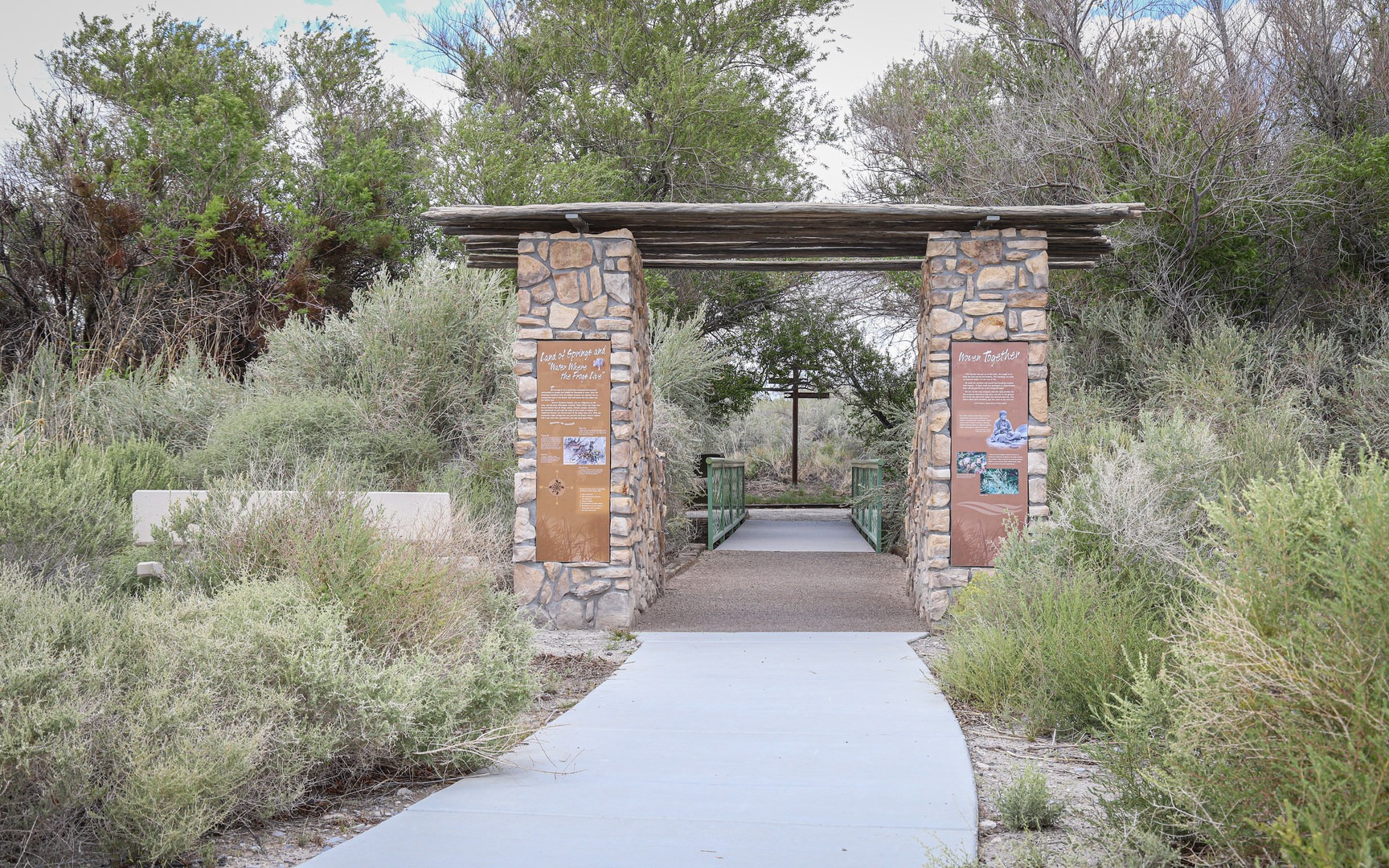 At 0.2 mile, the Jackrabbit Loop is the shortest of the wildlife refuge's four marked trails.