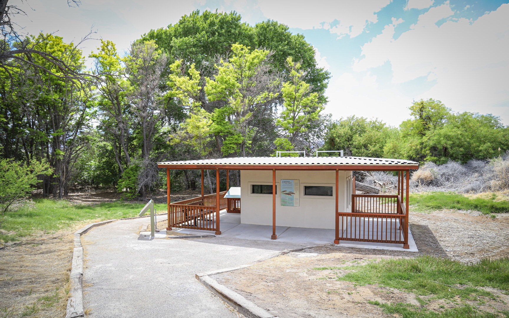 The Refugium, created to host an artificial environment to provide habitat to the extremely endangered Pahrump poolfish.
